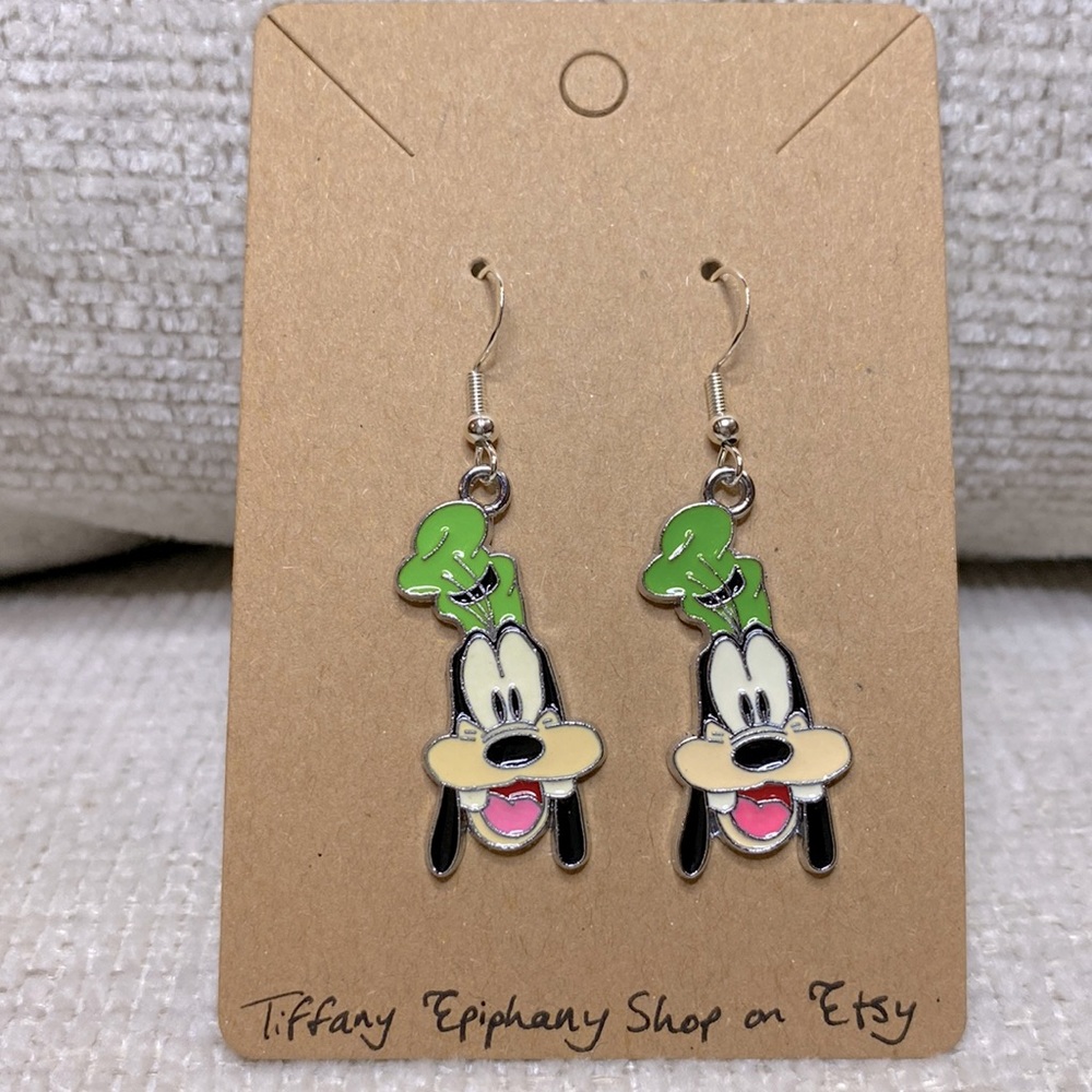 Goofy inspired Hypoallergenic earrings NWT
